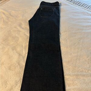 Indigo Blue Women's Deep Blue wide Leg Jeans